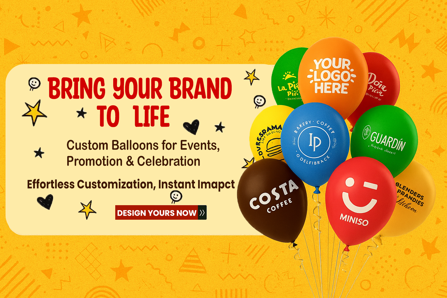 Why Choose Custom Balloon Printing for Events?